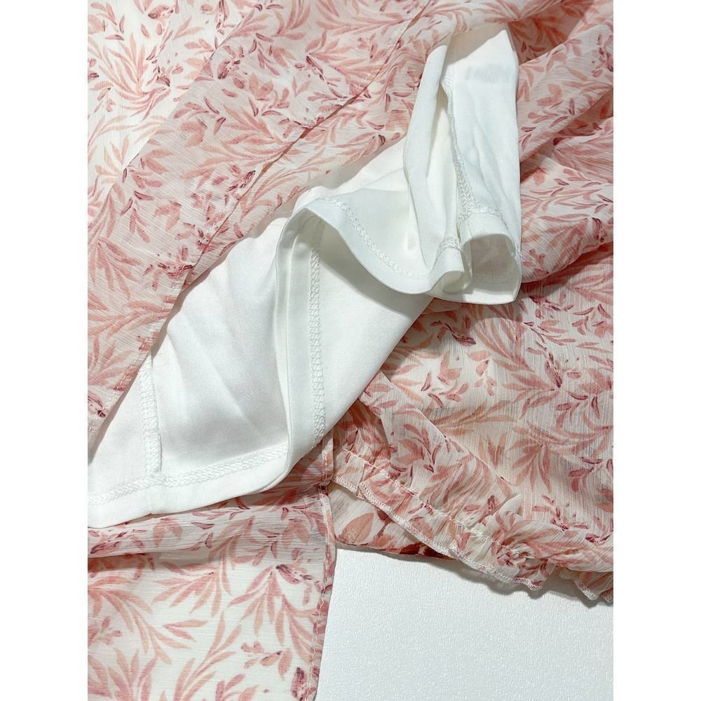 Anthropologie‎ Drew Naomi Tiered Maxi Dress Floral Boho Chiffon Size Small - Picture 11 of 16